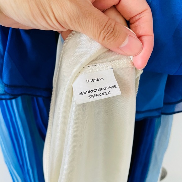 SKY Flow Midi Dress (Blue Ombre, Small) - Picture 13 of 13